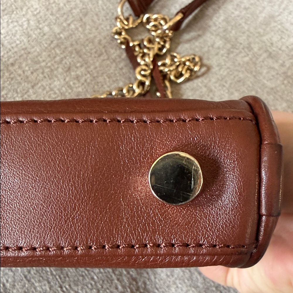 Rebecca Minkoff Mini MAC Crossbody Bag with Gold Accents - Picture 6 of 16